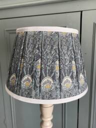 Box Pleated French Drum Lampshade in Liberty Fabric - thumbnail 1