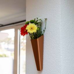 Boho Wall Vase - Unique Design Home Decor - thumbnail 4