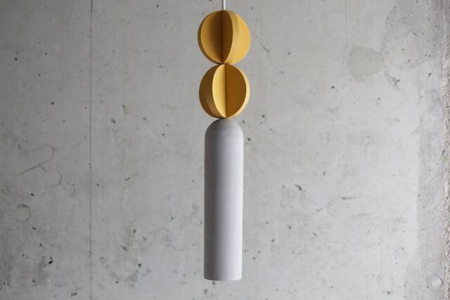 Handmade Concrete Pendant Light Modern Bar Lighting - image 1