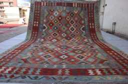 8x11 Brand Chubi Maimana New Kilim, Oriental Turkmen Rug, Tribal Kilim Afghan Flatweave Area Rug For Bedroom, Livingroom - thumbnail 1