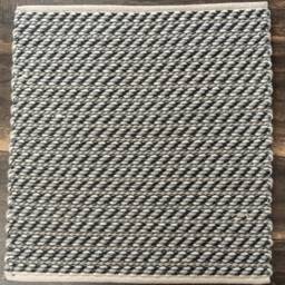 Hand Woven Chunky Braided Knitted, Modern Style Wool Area Indoor Rug. Entryway Or Runner Customisation Available - The Rug Baket - thumbnail 4