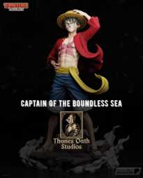 Captain Of The Boundless Sea - Pirate Ocean Voyager Luffy Resin Figure 16K - thumbnail 1