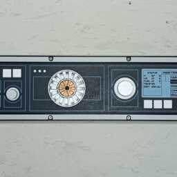 Large Sci-Fi Control Panel Prop Futuristic Wall Art - thumbnail 2