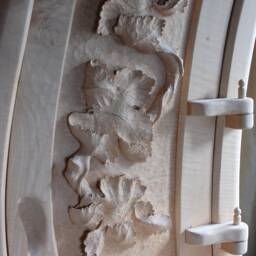 Fairytale Dresser, Bespoke Furniture, Handmade Kitchen Functional Sculpture, Art Wood Organic Sculpture - thumbnail 3