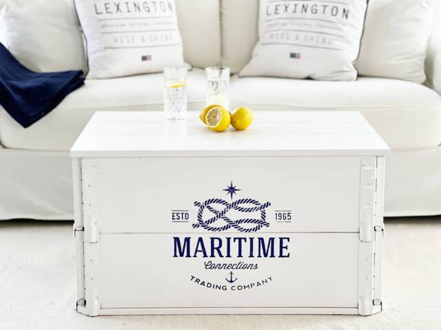 "Uncle Joe's Coffee Table Chest ""Maritime" - image 1