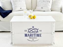 "Uncle Joe's Coffee Table Chest ""Maritime" - thumbnail 1