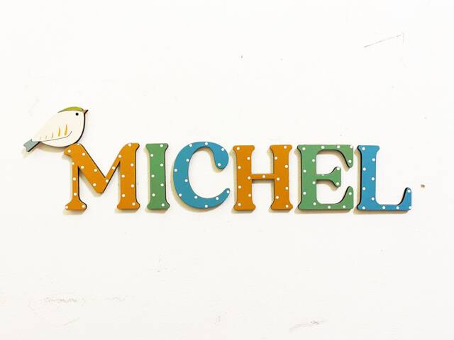 Personalized Wooden Name Sign, Nursery Wall Decor Letters - image 1