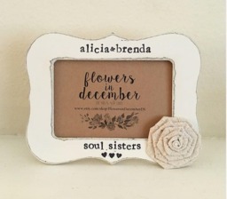 Soul Sisters Gift, Picture Frame, Personalized Frame For Best Friend, Besties, Bff, Soul Sister - thumbnail 1