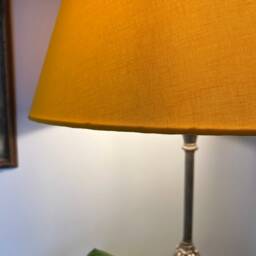 Yellow Cotton Empire Lampshade Sunny Ceiling Light Shade - thumbnail 2