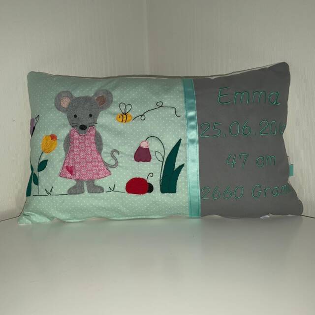 "Personalized Pillow ""Mouse" - image 1