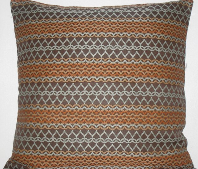 "Zig-Zag Decorative Pillow Cover-24"" X 24" - image 1