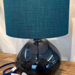 Handmade Drum Lampshade Linoso Jade Fabric, Table/Floor/Ceiling - thumbnail 4