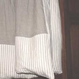 Lace Linen Duvet Cover Set Stonewashed European Flax Bedding - thumbnail 4