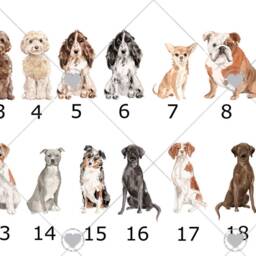 Personalized Dog Christmas Sack Linen-Like Pet Gift Bag - thumbnail 2