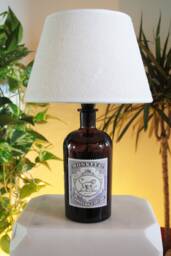 Monkey 47 - Handcrafted Bottle Lamp. Handmade Table Lamp, Gin Lover Gift Idea, Bottle Lamp - thumbnail 1