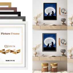 Black Photo Frame White Grey Oak Picture Poster Wall Art D??cor For Gallery Decoration Wedding Gifts Baby - thumbnail 2