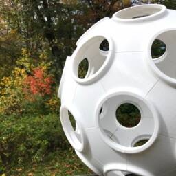 Carbon 60 Sphere Model Buckyball Stl For 3D Printing - thumbnail 2