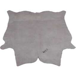 Large Statement Cowhide Rug - Premium Brown & White Hair-On Leather Design - thumbnail 3
