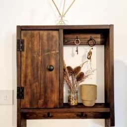 Coat Rack/ Key Holder/Cabinet - thumbnail 2