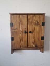 Coat Rack/ Key Holder/Cabinet