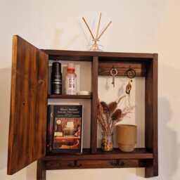 Coat Rack/ Key Holder/Cabinet - thumbnail 3
