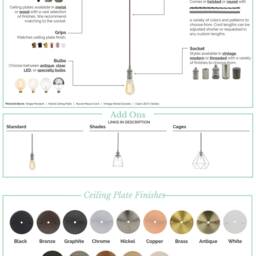 Custom Single Pendant Light - Hangout Lighting Led Hanging Lamp - thumbnail 2
