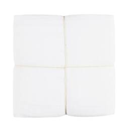 Jeni & Jane Muslin Cotton Classic White Baby Swaddle Blankets Set Of 2 - thumbnail 2