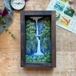 Multnomah Falls Diorama Print - thumbnail 2
