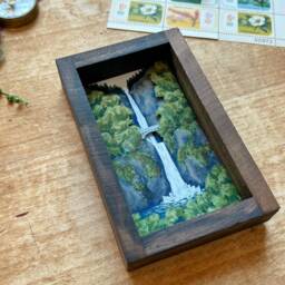 Multnomah Falls Diorama Print - thumbnail 3