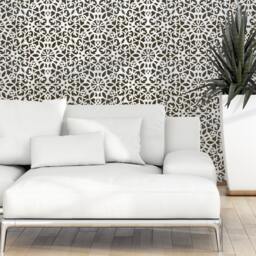Wall Stencil Moroccan Allover Pattern Ceuta For Accent Room Diy Decor - thumbnail 1
