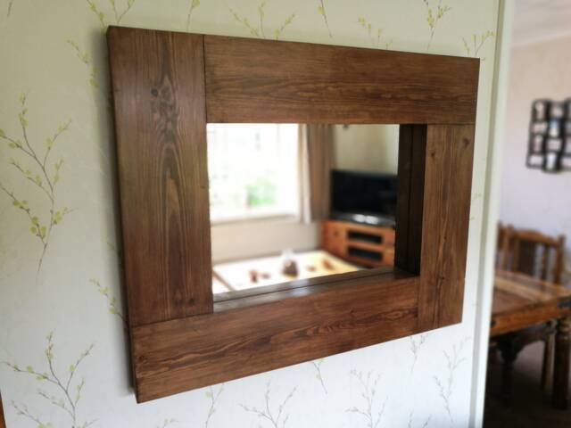 Square Box Style Mirror - image 1