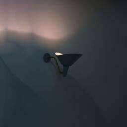 Scandinavian Bedroom Sconce Light, Swedish Gooseneck Brass Wall Sconce, Modern Bedside Industrial Chic Lamp - thumbnail 3