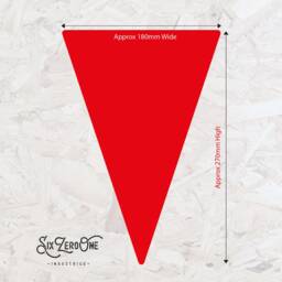 La Flamme Rouge 1Km To Go - Triangle Metal Sign Vintage Worn Rusty Look Print Le Tour Altitude Marker Cycling Ski Col Alpe - thumbnail 2
