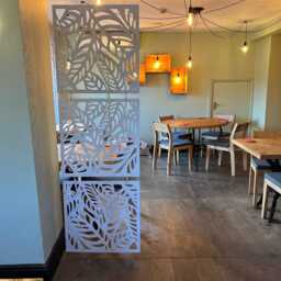 Circle Diamond Laser-Cut Mdf Panel Radiator Cabinet Screen Wall Art 0045 - thumbnail 4
