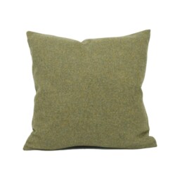 Abraham Moon - Earth Fern 100% Wool Cushion Cover Designer Plaid Pillow Handmade Custom - thumbnail 2