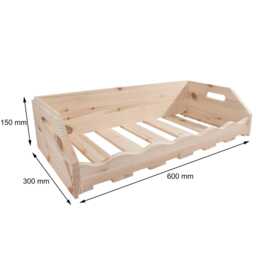 Assembled Wooden Freestanding Stackable Wine Rack Display Cellar Storage Holder Shelf - 6-18 Bottles Plain Pine Natural Solid Wood - thumbnail 4