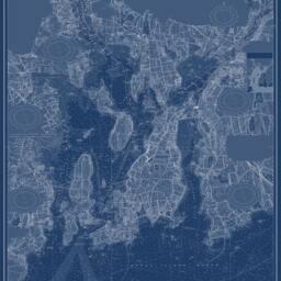 Narragansett Bay Chart Art Print Photo, Matte, Or Canvas Giclee - thumbnail 3