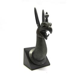 Greek Verdigris Stone Casting Griffin - Gryphon With Patina , Museum Copy From Olympia Gift For Him Her - thumbnail 2