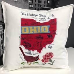 Kentucky State Pillow With Feather Insert - thumbnail 4