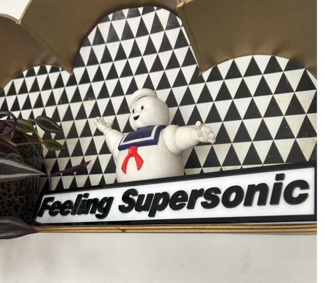 Feeling Supersonic Oasis Inspired Sign. Decor For Your Home Lyrics Like Acrylic Sign