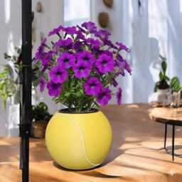 Padel Tennis Ball Planter - Sports Home Decor Unique Gift - thumbnail 2