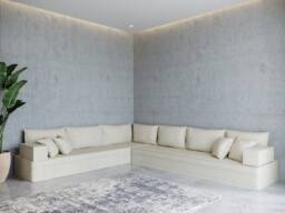 Custom Bench Cushion - Washable Indoor Outdoor Pad - thumbnail 1