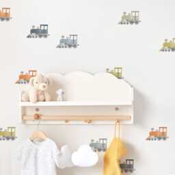 Train Engines - Peel-And-stick Wall Decals Away We Go Mej - thumbnail 3