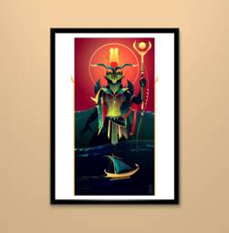 Art Print ~ Sobek Gods Of Egypt - thumbnail 1
