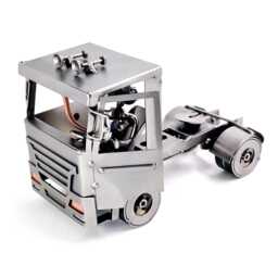 Handmade Truck Figurine Gift For Vehicle Enthusiasts Creative Metal Art Fathers Mechanics & Boyfriends - thumbnail 1