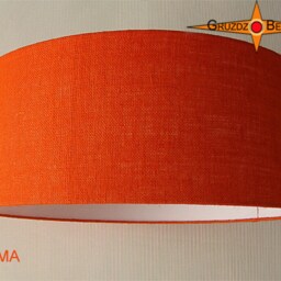 Orange Lampshade Wilma ??50 cm Of Jute - thumbnail 2