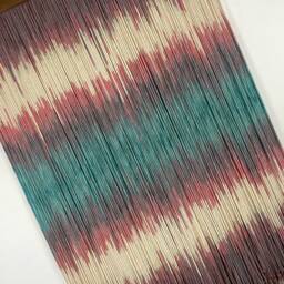 Handmade Macrame Fiber Art Wall Hanging Acoustic Boho Decor - thumbnail 3