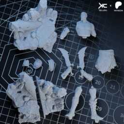 Revenge Incarnate - God-Slayer Mythic Dark Fantasy Kratos Resin Figure 16K - thumbnail 4