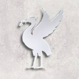 Liver Bird Acrylic Mirror Wall Art Personalized Engraving Options - thumbnail 3