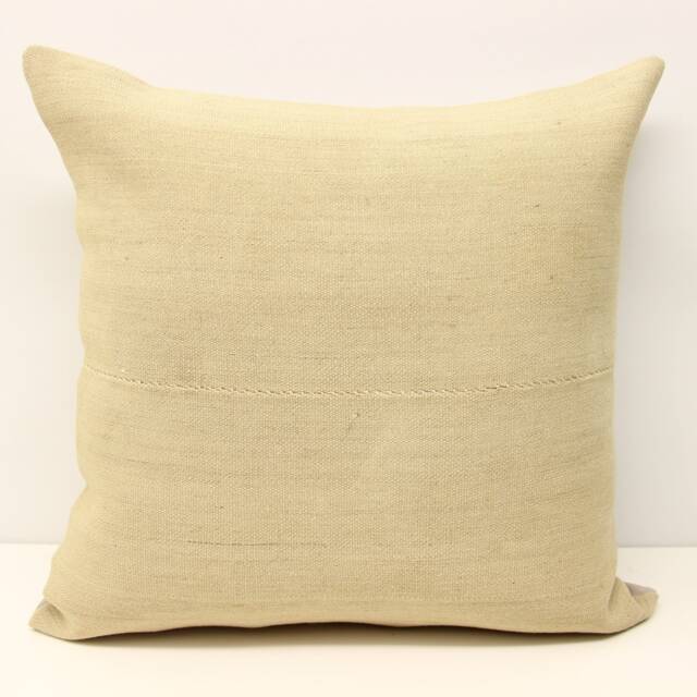 Handmade Kilim Pillow Cover 20x20, Turkish Oriental Cushion - image 1